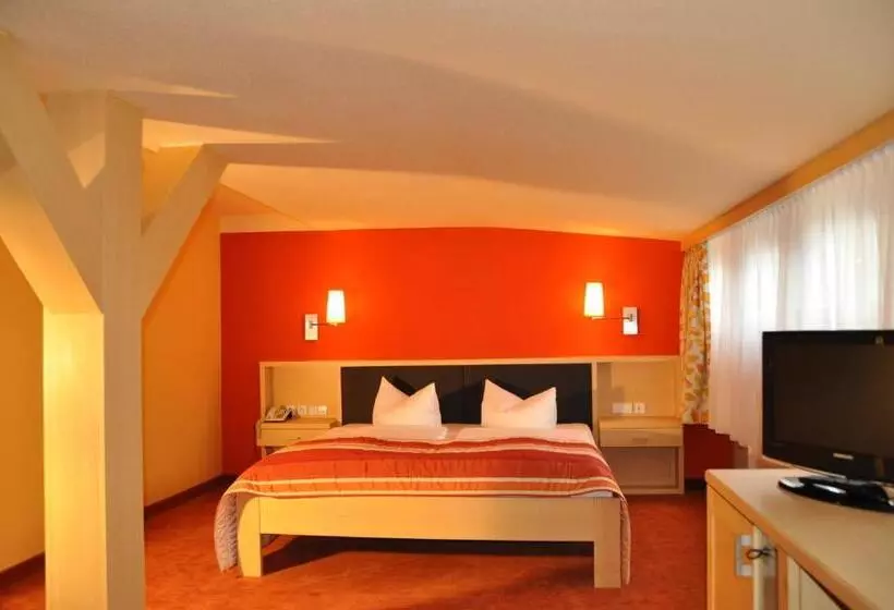 Habitación Estándar Abuhardillada, Lindenhof Bad Schandau
