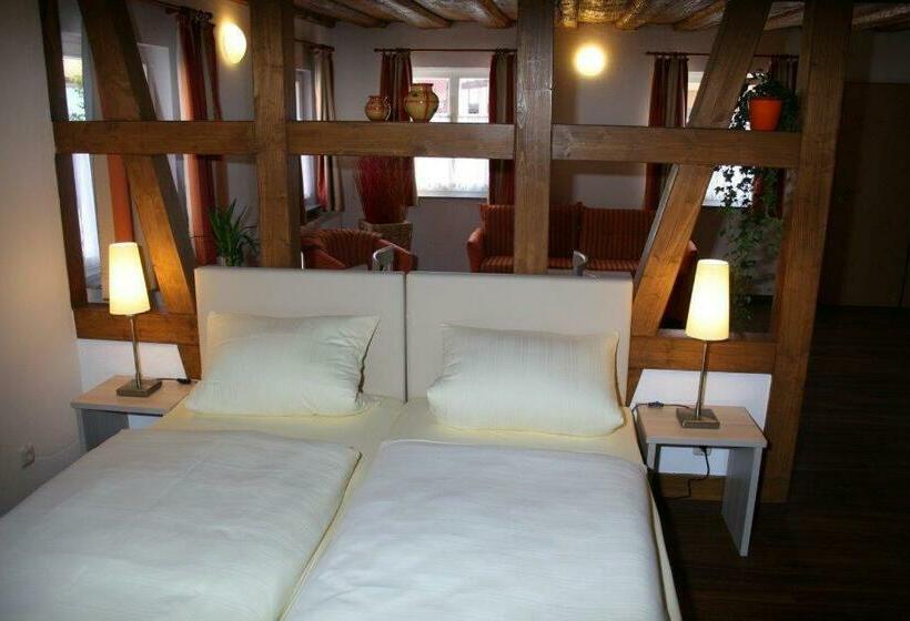 침실 2개 스위트, Gasthof Bub