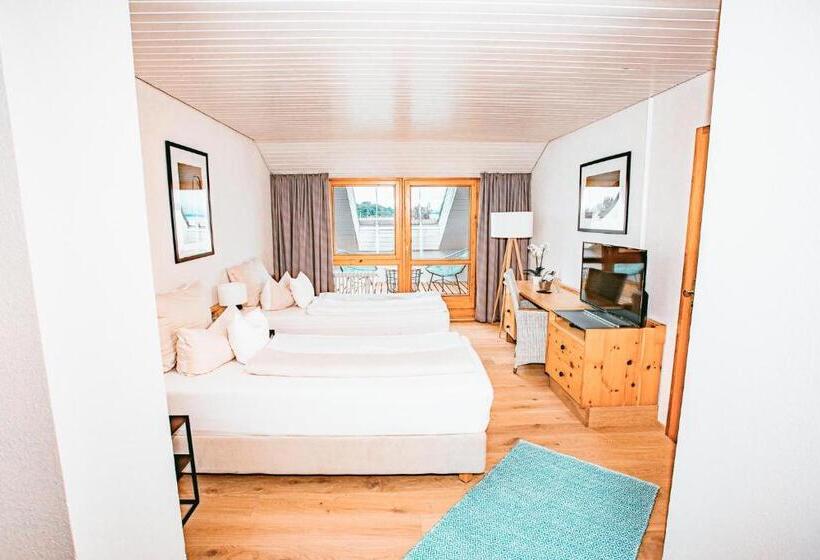 标准间带湖景, Yachthotel Chiemsee Gmbh