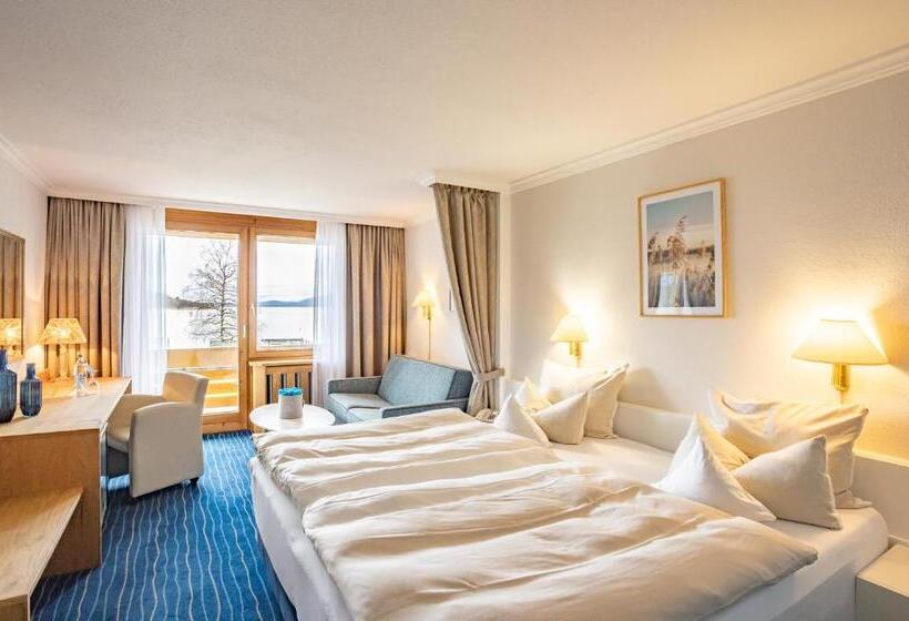 标准间带湖景, Yachthotel Chiemsee Gmbh