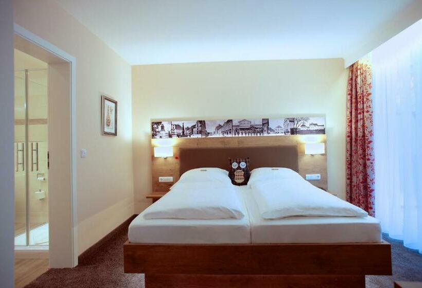 小型套房带阳台, Pension Fortuna