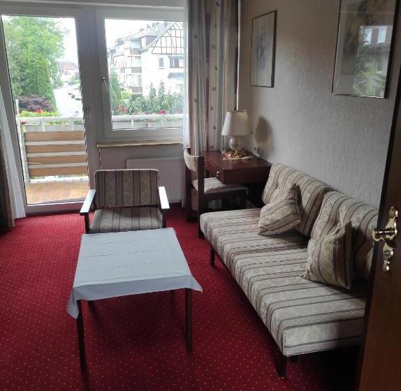 带阳台的标准单人间, Aura Am Schloss