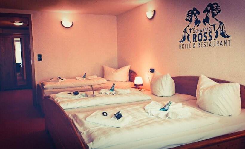 Номер Стандарт Трехместный, Schwarzes Ross Hotel & Restaurant Oberwiesenthal