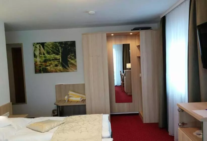 バルコニー付きスタンダードルーム, Wellness Hotel Garni Krone