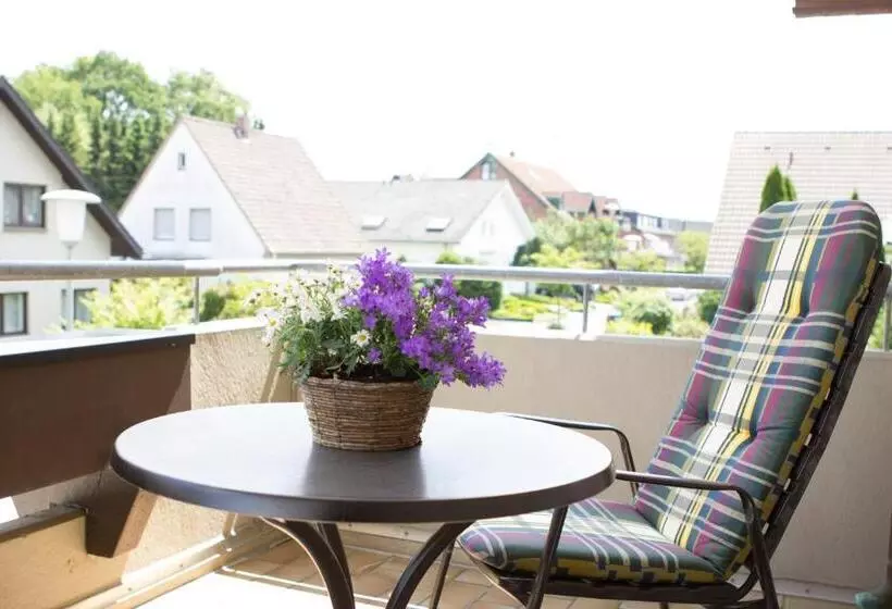 Standard-huone Parveke, Haus Hönemann