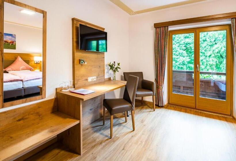 バルコニー付きスタンダードルーム, Pension Ostler