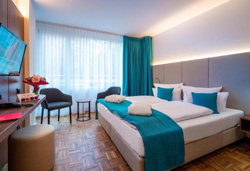 غرفة قياسية مزوَّدة بشُرفة, An Der Therme Bad Sulza