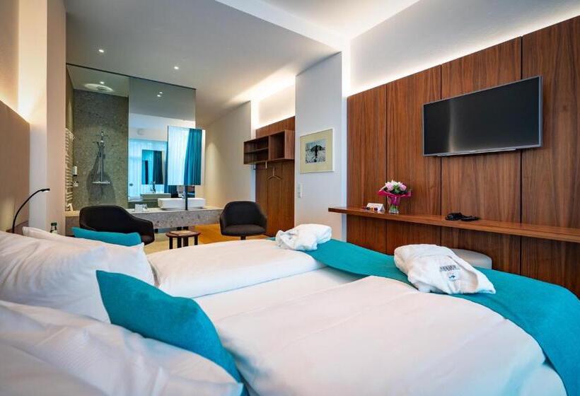 غرفة قياسية مزوَّدة بشُرفة, An Der Therme Bad Sulza