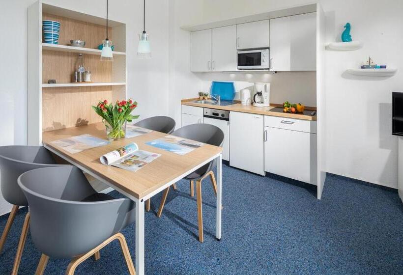 شقة غرفة واحدة, Haus Klipper Norderney