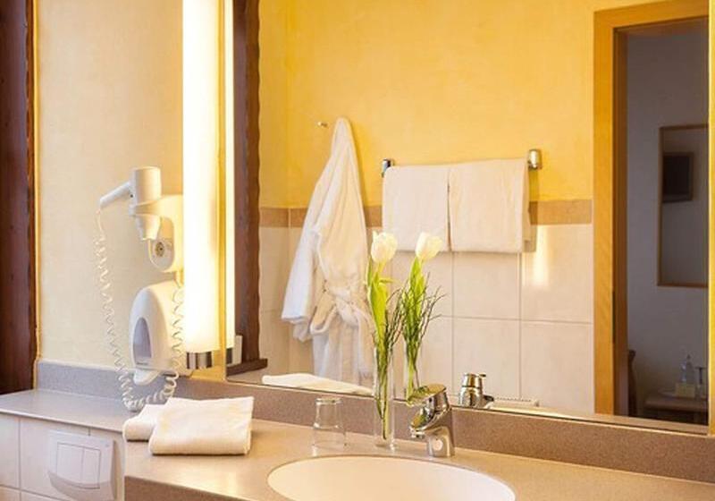 غرفة قياسية فردية, Landhotel Weserblick