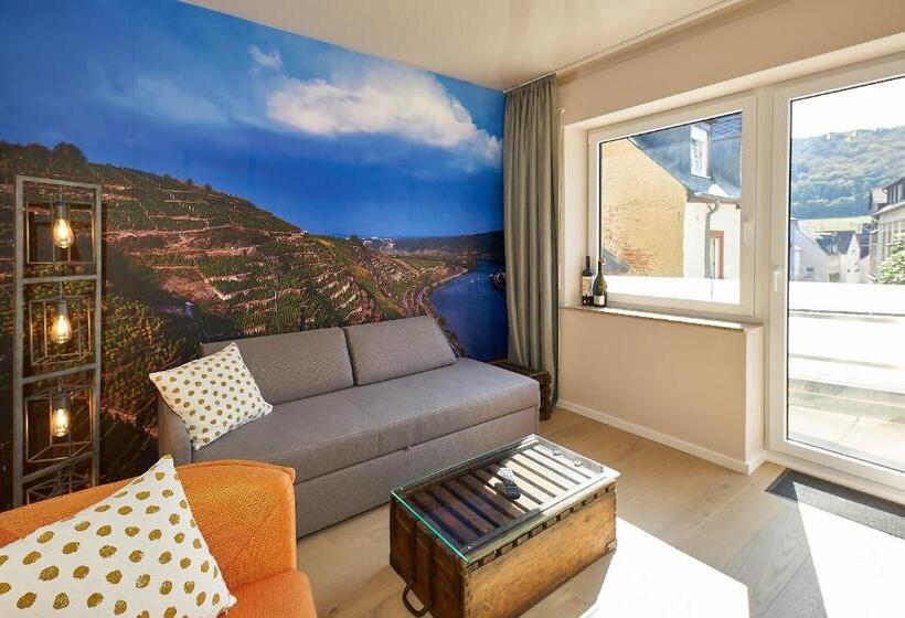 Апартаменты 1 Спальня с Террасой, Zeltingerhof  Gasthaus Des Rieslings