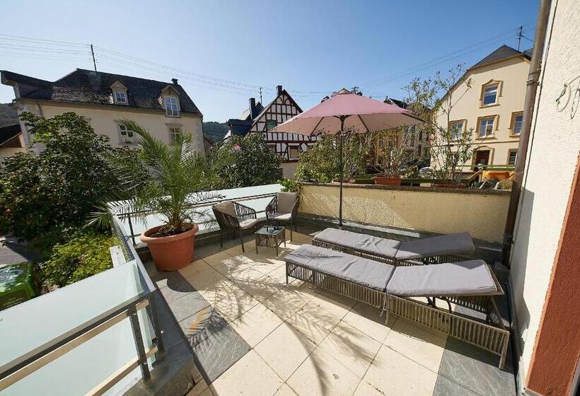 Апартаменты 1 Спальня с Террасой, Zeltingerhof  Gasthaus Des Rieslings