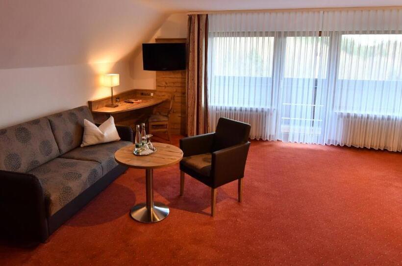 小型套房带阳台, Höhenhotel & Restaurant Kalikutt