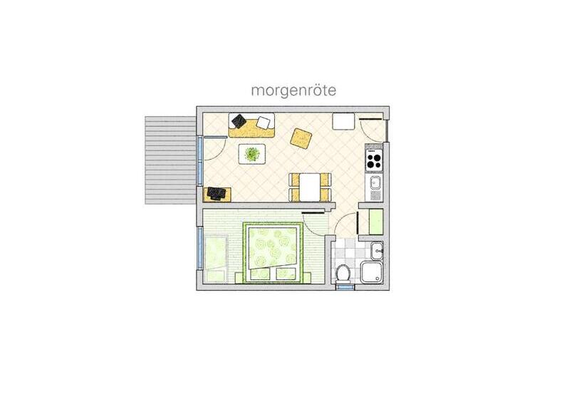 דירת חדר, Waldesblick, Hotel Restaurant