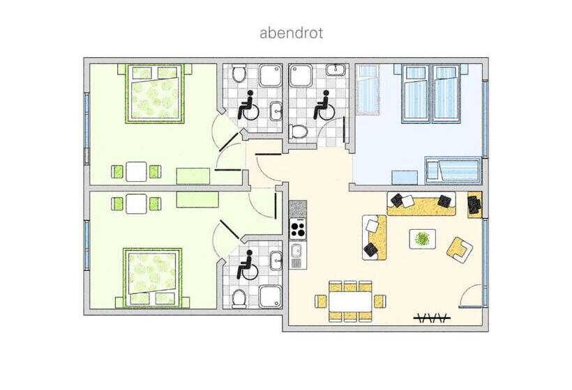 דירת נוחות 3 חדרים, Waldesblick, Hotel Restaurant