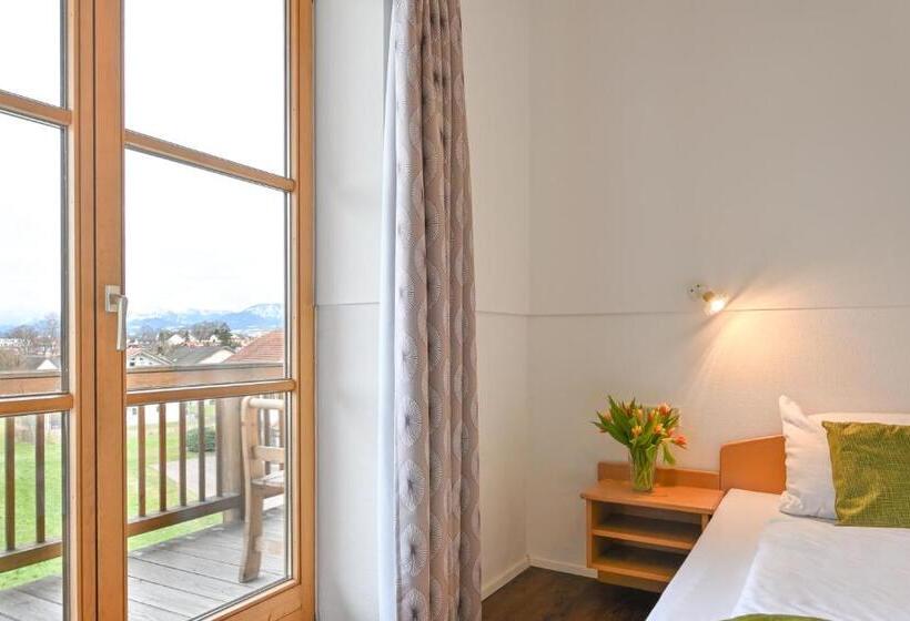 חדר סטנדרט יחיד עם מרפסת, Gasthaus   Hotel Alt Fürstätt