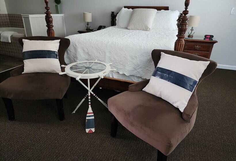 디럭스 룸 바다 전망, Wharf Master's Inn