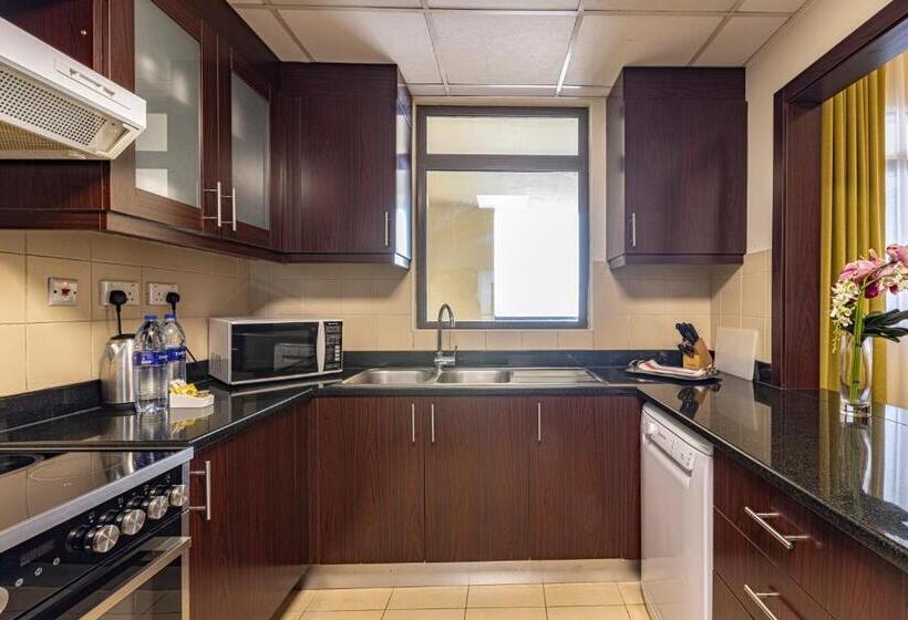 Апартаменты 1 Спальня Вид на Море, Roda Amwaj Suites Jumeirah Beach Residence