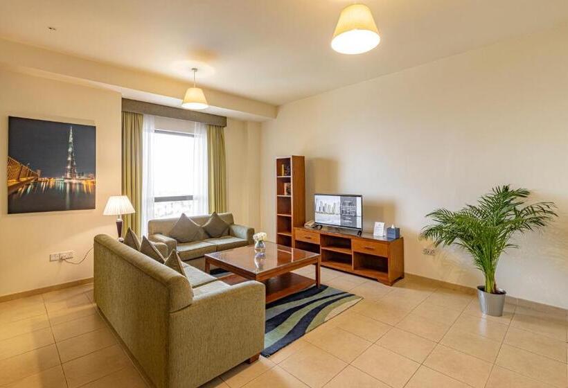 Апартаменты 1 Спальня Вид на Море, Roda Amwaj Suites Jumeirah Beach Residence