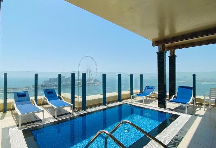 Апартаменты 3 Спальни, Roda Amwaj Suites Jumeirah Beach Residence