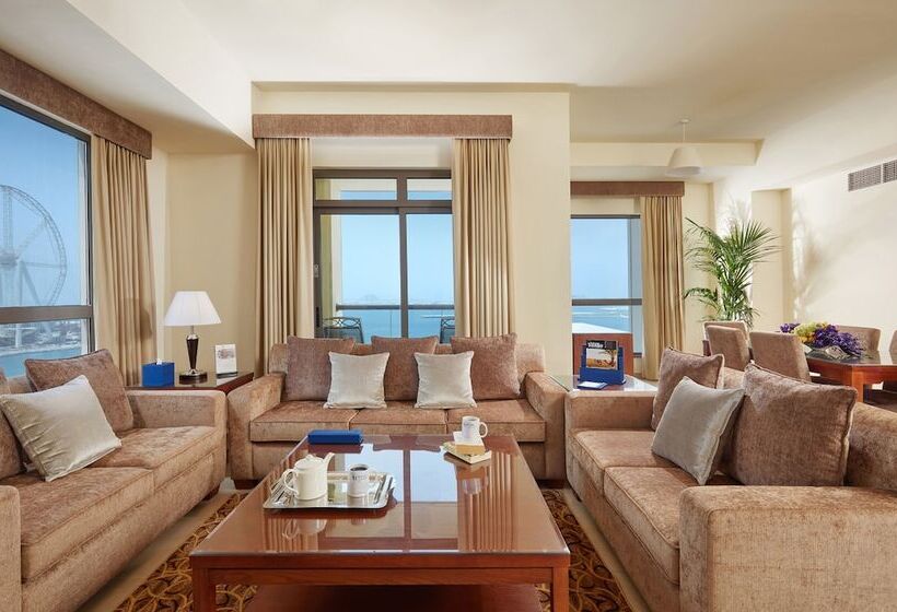 Апартаменты 3 Спальни Вид на Море, Roda Amwaj Suites Jumeirah Beach Residence