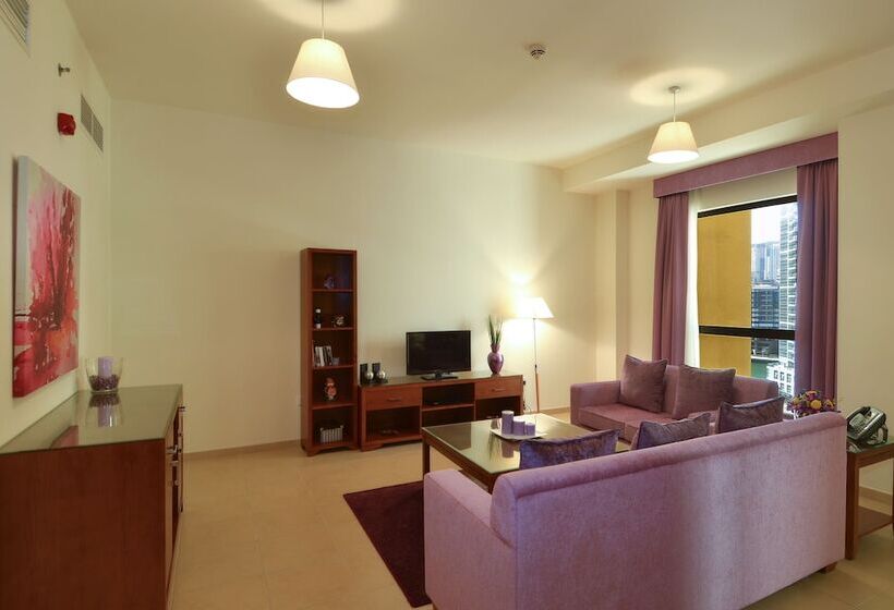 Апартаменты 1 Спальня Вид на Море, Roda Amwaj Suites Jumeirah Beach Residence