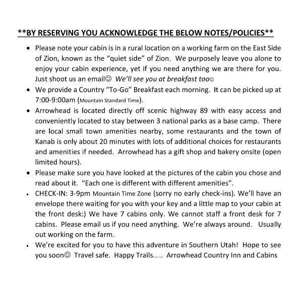 1间卧室的房子, Arrowhead Country Cabins