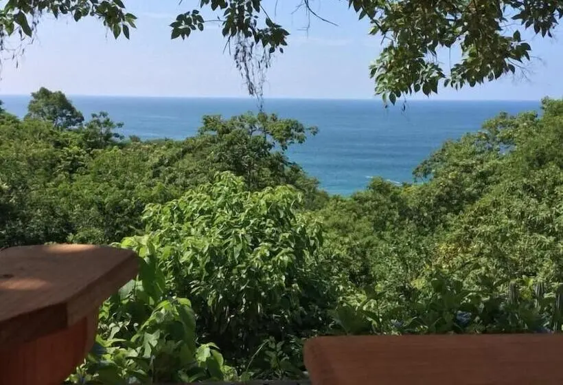 海の見えるダブルベッドスタンダードルーム, Casa Qi Mazunte