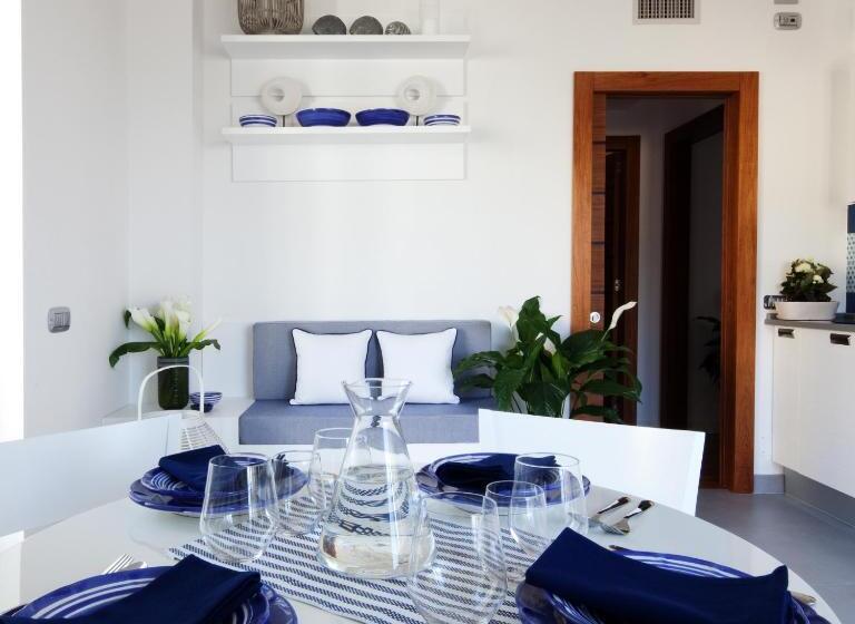 آپارتمان 2 خوابه با چشم‌انداز دریا, Cubo Apartments