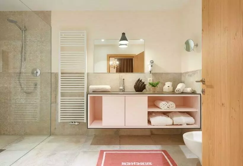 Superior-huoneisto 1 Makuuhuone, Historic Guesthouse Bircher B&b Apartments By Sterzing
