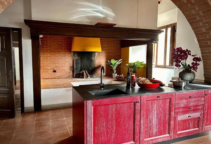 Апартаменты 1 Спальня с Террасой, Villa Mucellena