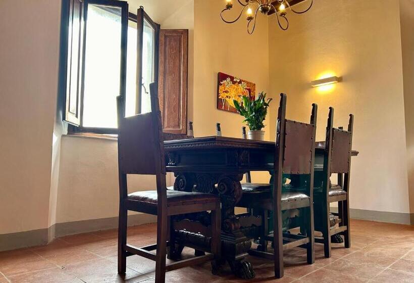 Апартаменты 1 Спальня с Террасой, Villa Mucellena