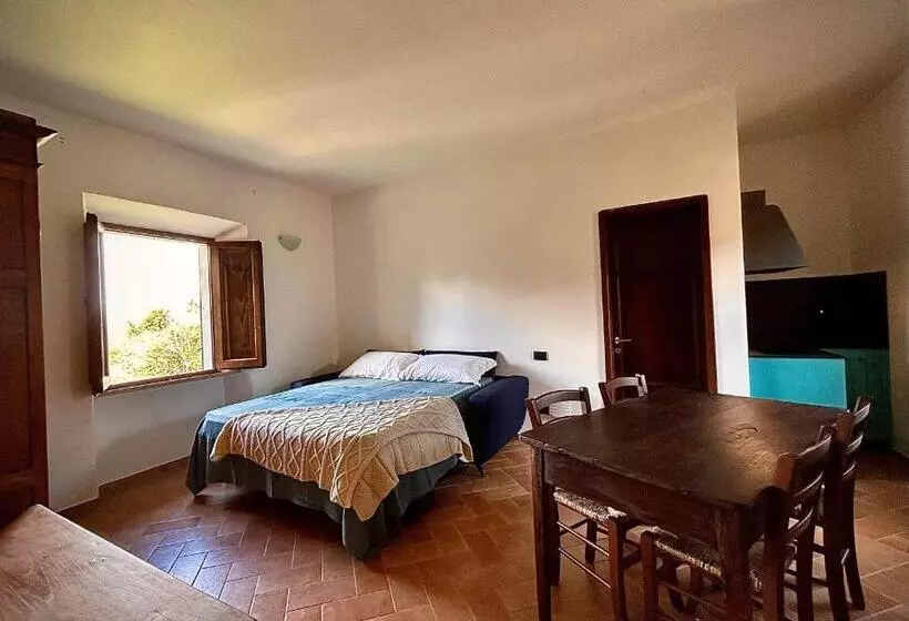 キングサイドベッドのスタンダードワンルーム, Villa Mucellena