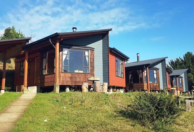 كابينة, Y Cabañas Terrazas Vista Al Mar Hct