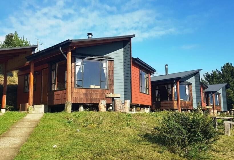 Хижина, Y Cabañas Terrazas Vista Al Mar Hct