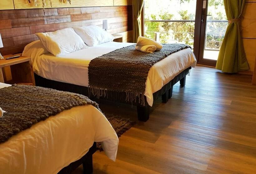 غرفة سوبيريور رباعية, Y Cabañas Terrazas Vista Al Mar Hct