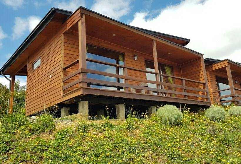Хижина Superior, Y Cabañas Terrazas Vista Al Mar Hct