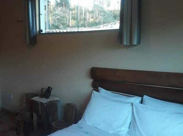 جناح ديلوكس مطل على الجبل, Pousada Ecorsini Aventura