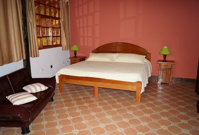 חדר דלוקס עם נוף להרים, Hacienda Rio Blanco