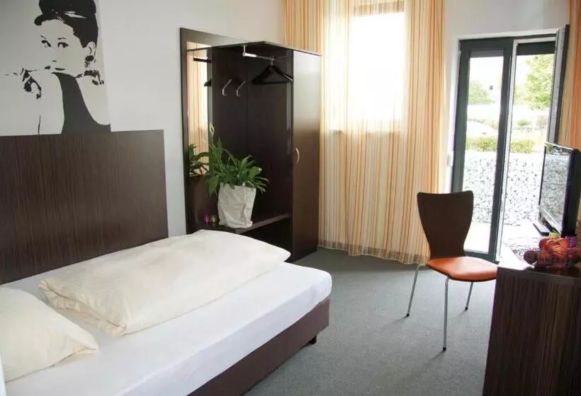 اتاق استاندارد یک نفره, Gs Hotel Mindelheim