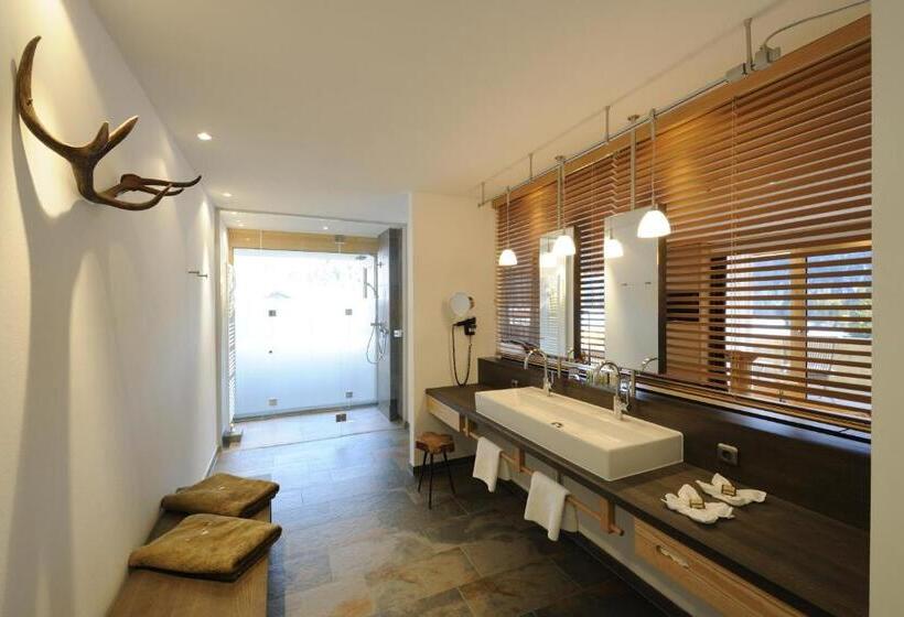 Люкс, Hubertus Mountain Refugio Allgäu