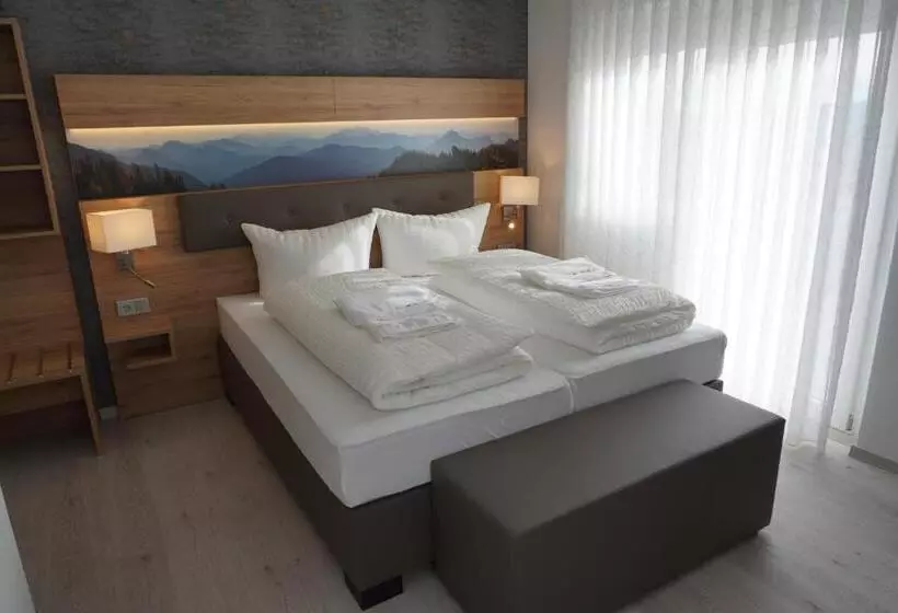 Quarto standart com varanda, Talblick