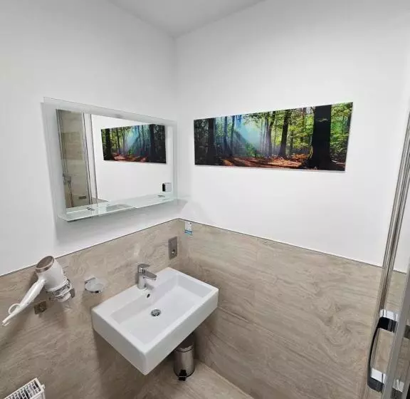 Quarto standart com varanda, Talblick