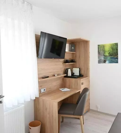 Quarto standart com varanda, Talblick