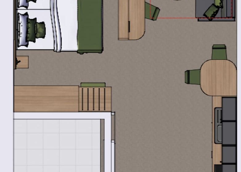 高级工作室, Waldhotel Zum Bergsee Damme