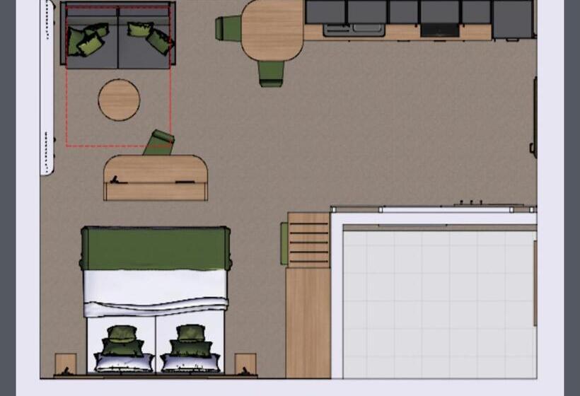 高级工作室, Waldhotel Zum Bergsee Damme