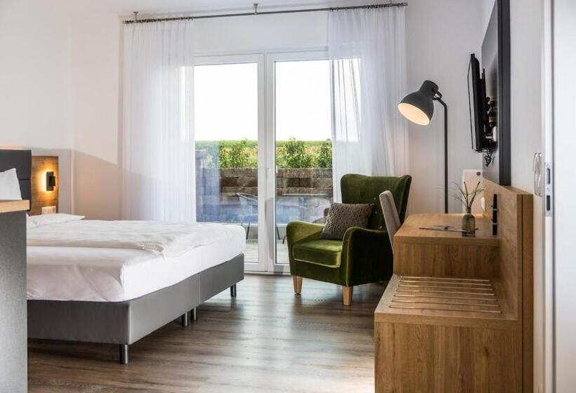 标准间带露台, Waldhotel Zum Bergsee Damme