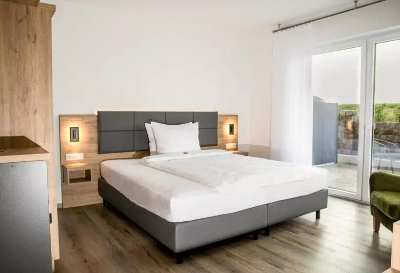 Standard-huone Terassi, Waldhotel Zum Bergsee Damme