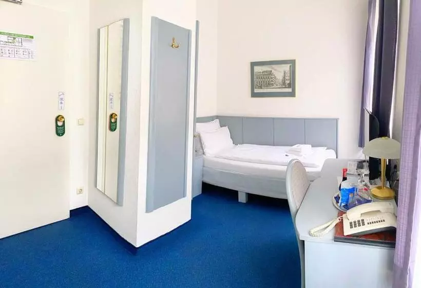 スタンダードシングルルーム, Altstadthotel Augsburg