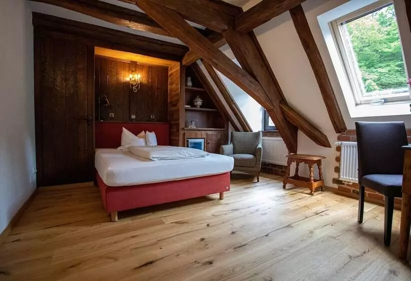 اتاق استاندارد یک نفره, Landhotel Der Schafhof Amorbach